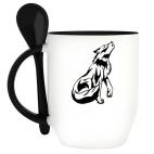 Кружка с ложкой