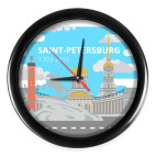 Часы (без цифр)