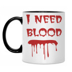 Кружка двухцветная