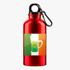 Металлическая бутылка 400 мл UV-DTF