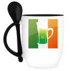 Кружка с ложкой