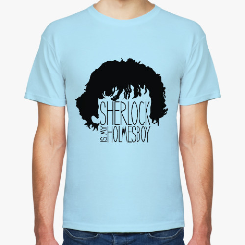 Футболка с принтом Sherlock is my Holmesboy