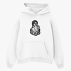 Толстовка худи оверсайз