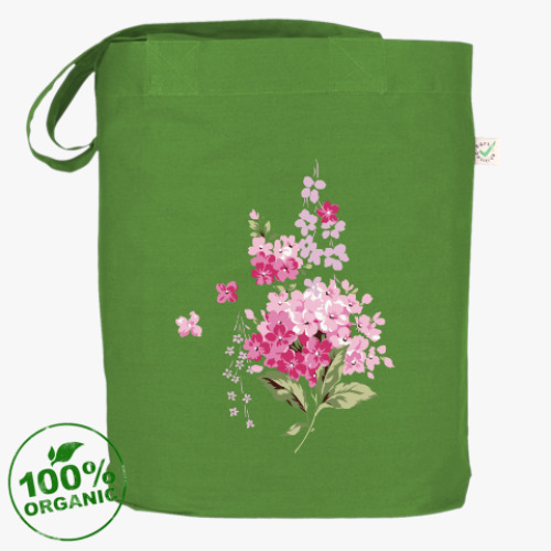 Сумка шоппер с принтом Акварель