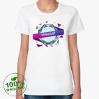 Женская футболка органик