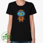 Женская футболка органик