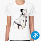 Женская спортивная футболка