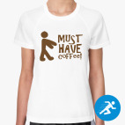 Женская спортивная футболка