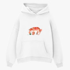 Толстовка худи оверсайз