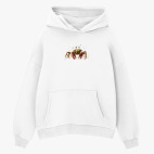 Толстовка худи оверсайз