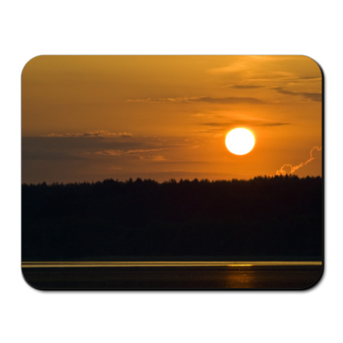 Коврик для мыши с принтом Солнце