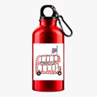 Металлическая бутылка 400 мл UV-DTF