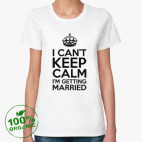 Женская футболка органик