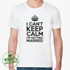 Мужская футболка органик