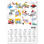 Пиксель-арт "В Новый 2021!"