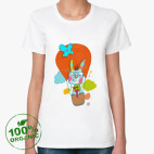 Женская футболка органик