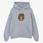 Толстовка худи оверсайз