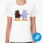 Женская спортивная футболка