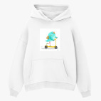 Толстовка худи оверсайз