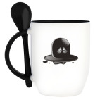 Кружка с ложкой