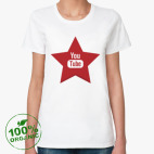 Женская футболка органик