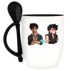 Кружка с ложкой