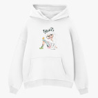 Толстовка худи оверсайз