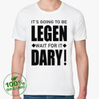 Мужская футболка органик