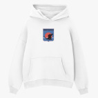 Толстовка худи оверсайз