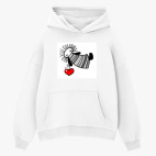 Толстовка худи оверсайз