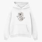 Толстовка худи оверсайз