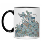 Кружка двухцветная