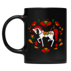 Кружка цветная UV-DTF