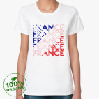 Женская футболка органик