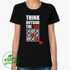 Женская футболка органик