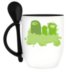 Кружка с ложкой