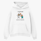 Толстовка худи оверсайз