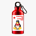 Металлическая бутылка 400 мл UV-DTF