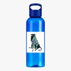 Прозрачная спортивная бутылка