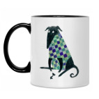 Кружка двухцветная