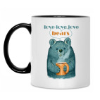 Кружка двухцветная