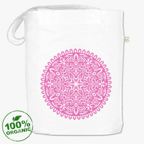 Сумка шоппер с принтом Мандала