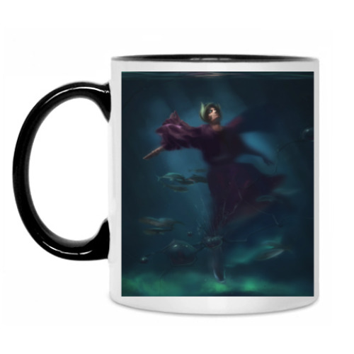 Кружка с принтом Сэр Шурф Лонли-Локли Макс Фрай