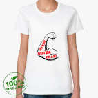 Женская футболка органик
