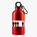 Металлическая бутылка 400 мл UV-DTF