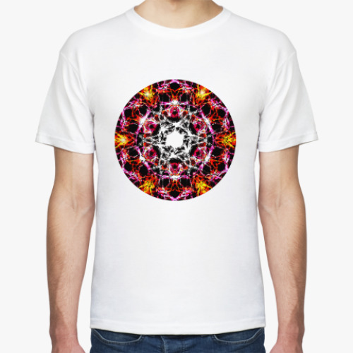 Футболка с принтом индийские мотивы