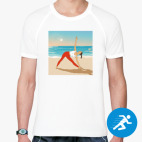 Мужская спортивная футболка