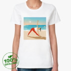 Женская футболка органик