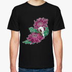 Хризантемы и череп