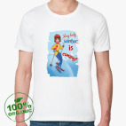 Мужская футболка органик